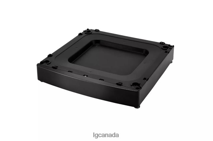 Accessory| LG ADA Compliant Laundry Pedestal Riser - Black Steel 2Z0J0121