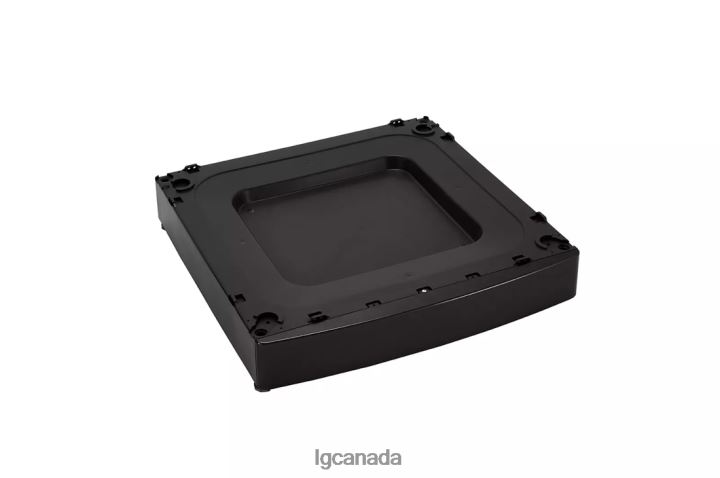 Accessory| LG ADA Compliant Laundry Pedestal Riser - Black Steel 2Z0J0121