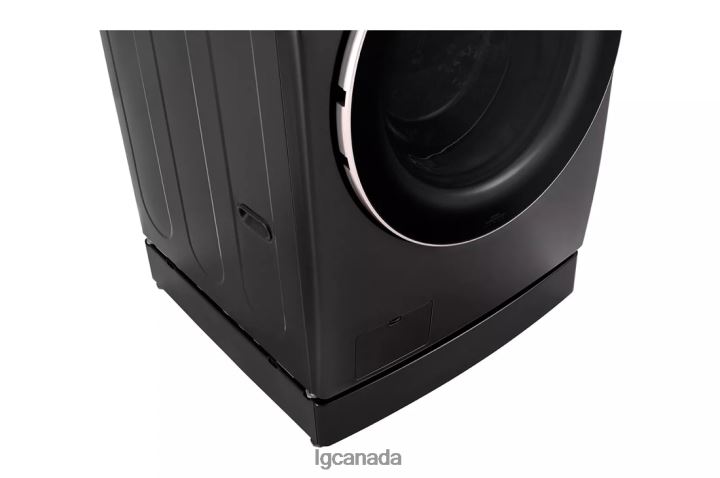 Accessory| LG ADA Compliant Laundry Pedestal Riser - Black Steel 2Z0J0121
