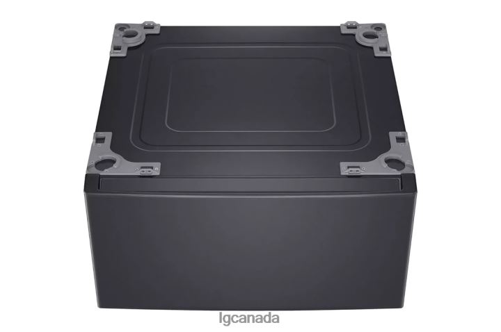 Accessory| LG Laundry Pedestal Storage Drawer for 27" Front Load Washers and Dryers with Basket - Middle Black 2Z0J068
