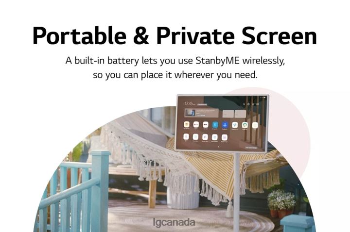 Appliance| LG StanbyME 27