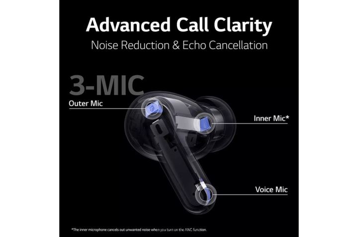 Appliance| LG TONE Free FP5 - Active Noise Cancelling True Wireless Bluetooth Earbuds 2Z0J0475