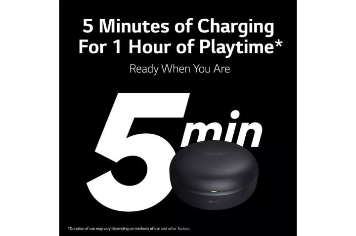 Appliance| LG TONE Free FP5 - Active Noise Cancelling True Wireless Bluetooth Earbuds 2Z0J0475