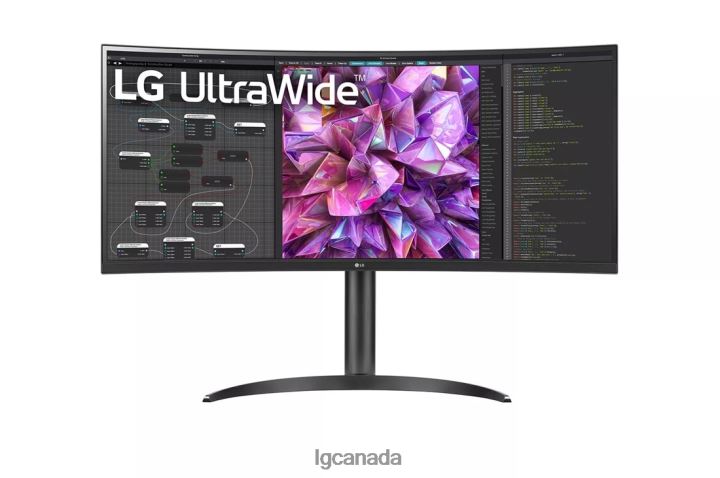 Monitor| LG 34" Curved UltraWideQHD IPS HDR 10 Built-in KVM Monitor with USB Type-C 2Z0J0392
