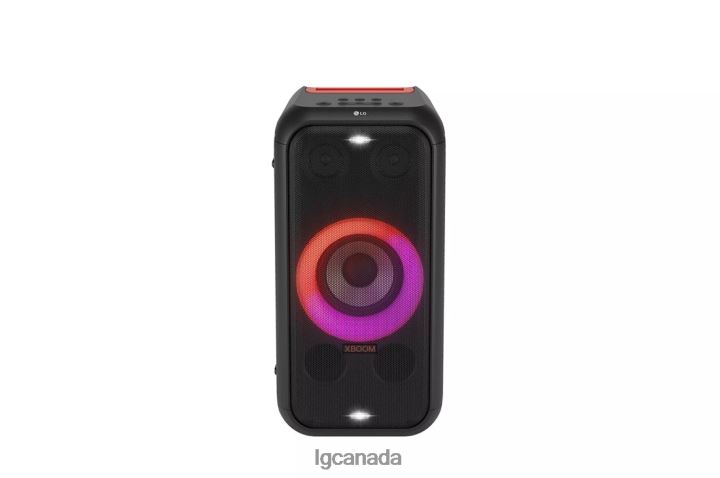 Speaker| LG XBOOM XL5 Portable Tower Speaker with 200W of Power and Multi-Ring Lighting with up to 12 Hrs of Battery Life 2Z0J0485