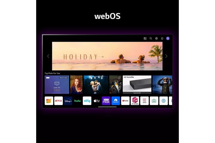 TV| LG 55 Inch Class 4K UQ7050 ZUD Series Smart TV w/ WebOS22 2Z0J0283