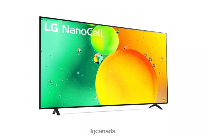TV| LG 75 Inch Class NANO75 UQA series LED 4K UHD Smart webOS 22 w/ ThinQ AI TV 2Z0J0257
